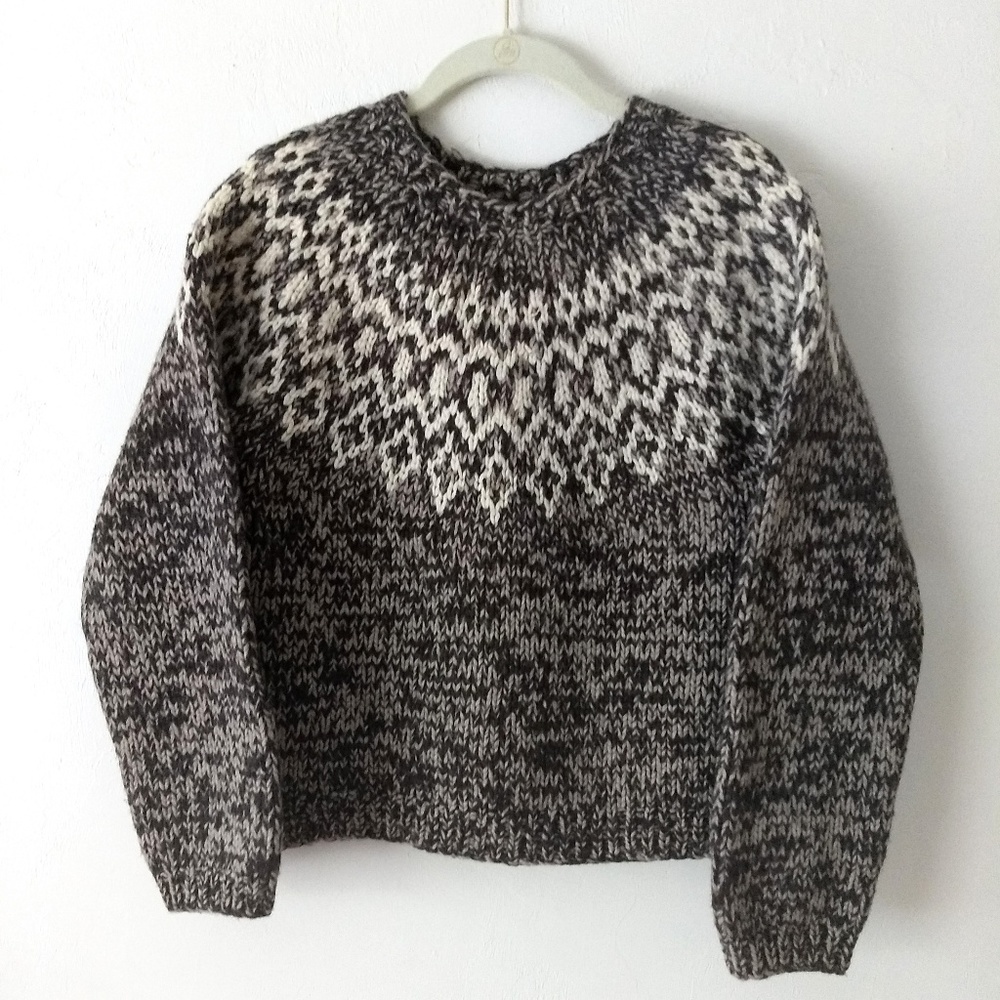Hand Knit Lambswool Sweater